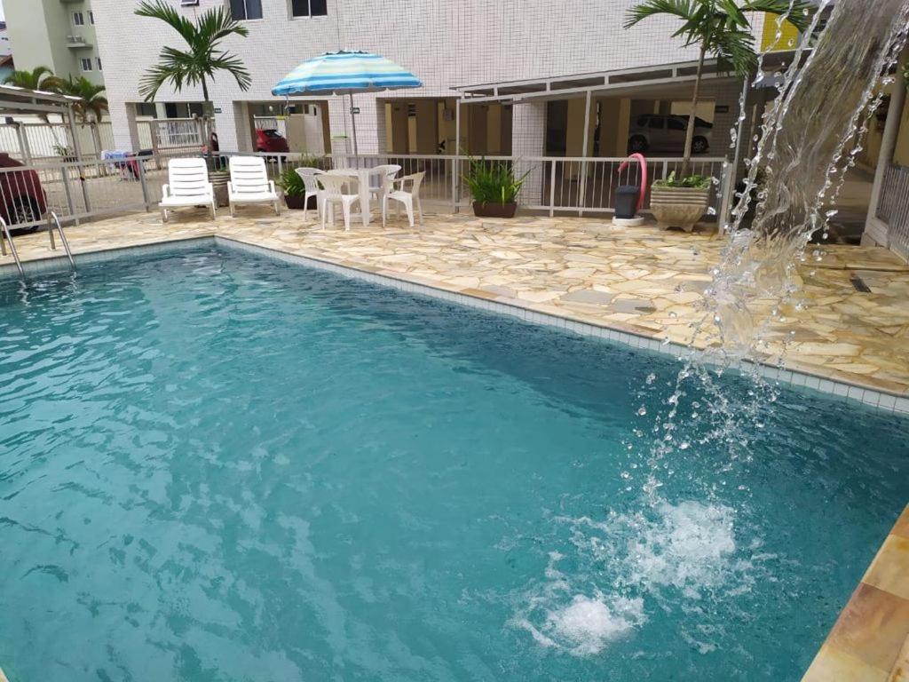Apto 21D Piscina, 1 Vaga Na Garagem Coberta, Ar Condicionado, Churrasqueira 乌巴图巴 外观 照片